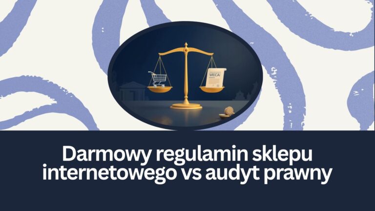 regulamin sklepu internetowego